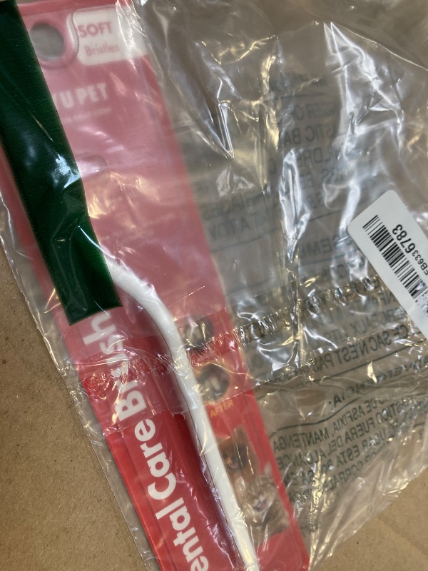 Photo 1 of JAYU PET Dental Care Brush (Soft Bristles) 1ea - Dog Toothbrush, Cat Toothbrush, Dental Care for Kitten and Small Dogs, Removing Old Plaque and Tartar, Cat Teeth Brushing & Easy Cleaning