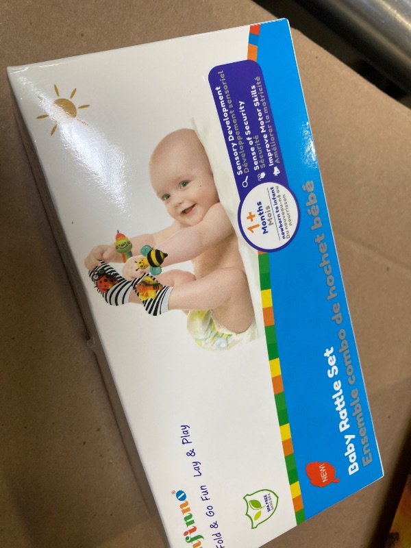 Photo 1 of Infinno Baby Wrist Rattle Socks and Foot Finder Set, Perfect Baby Toys for 0-12 Months Newborn Boys and Girls As Shower Gifts, Garden Bug Series