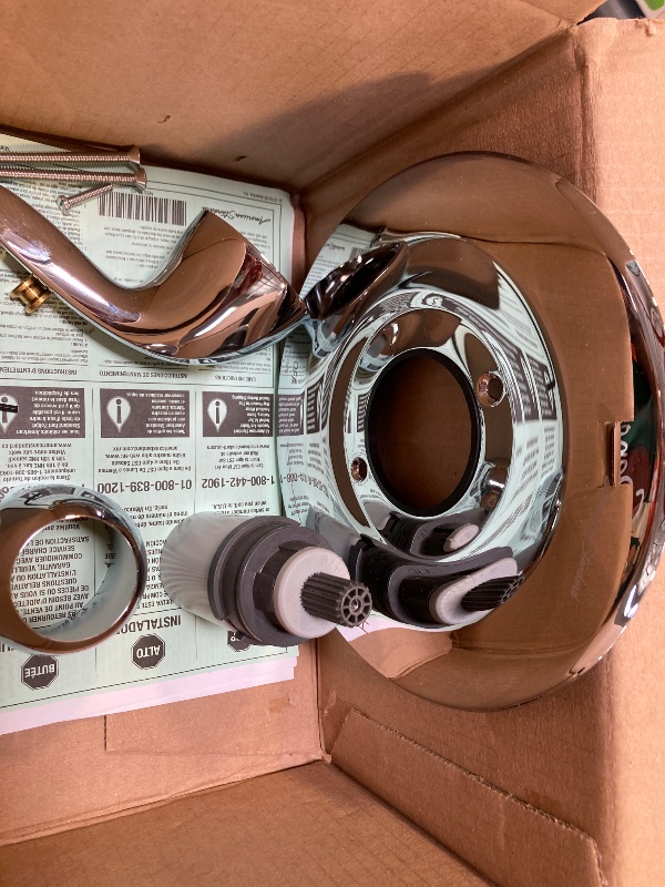 Photo 1 of American Standard TU385500.002 Reliant 3 Valve Only Trim Kit with Cartridge, Polished Chrome