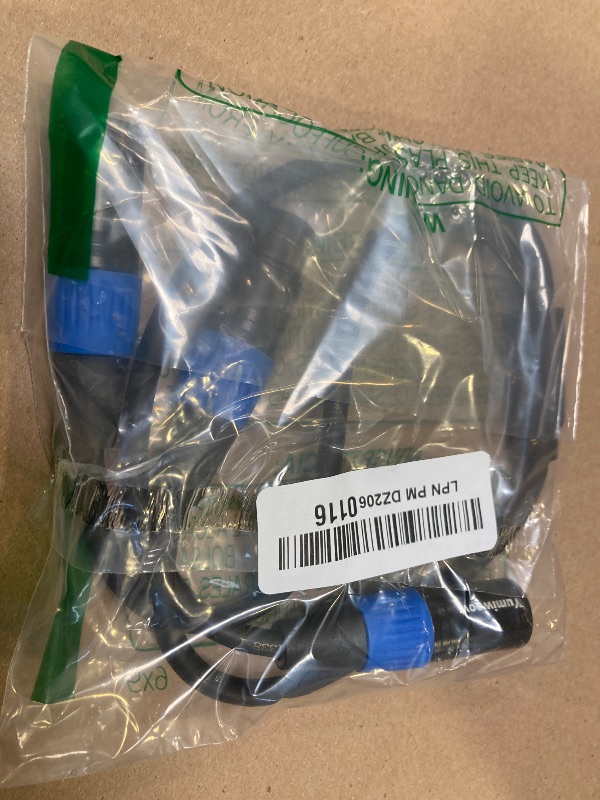 Photo 1 of Yumiwoow XLR Splitter Cable, Female to 2 Male, 1.6ft /0.5m, Balanced Microphone Splitter Cord Audio Adaptor
