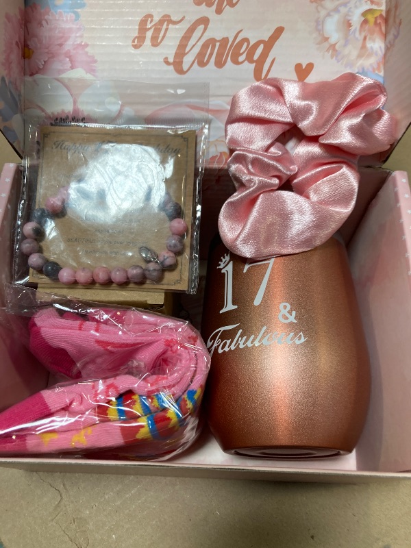 Photo 1 of Awfrky 17th Birthday Gifts For Girls, Best Gifts For 17 Year Old Girl,Happy 17th 17 Year Old Girl Birthday Gift Ideas For Teens Daughter, Niece, Granddaughter, Sister Her, Bestie, Girlfriend