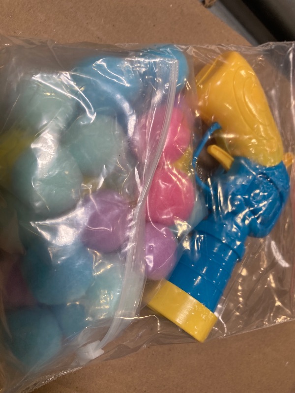 Photo 1 of MeoHui 31Pcs Cat Ball Toy Launcher Gun,Cat Balls Fetch Toy,30Pcs Plush Fuzzy Balls Launcher Cat Toy for Cats with 1 Gun,Funny Interactive Cat Toys for Bored Indoor Adult Cats,Cute Kitten Kitty Toys