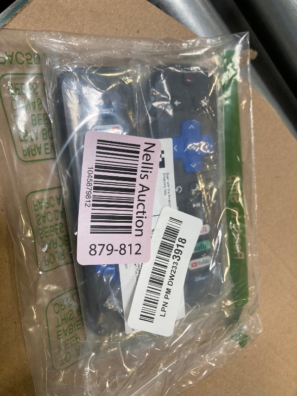 Photo 1 of (Pack of 2) Replacement-Remote-Control for Roku-TV,Compatible for TCL Roku/Hisense Roku/Onn Roku/Philips Roku Smart TVs(Not for Roku Stick and Box)
