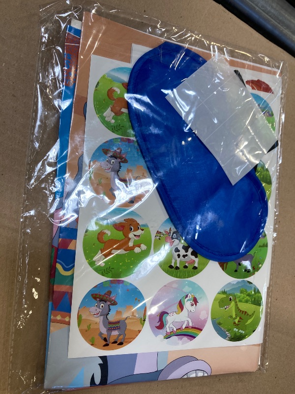 Photo 1 of Morcheiong Pin The Tail on The Donkey Game with 48 Tails, Mexican Fiesta Party Favors Supplies Decorations, Birthday Party Game for Kids