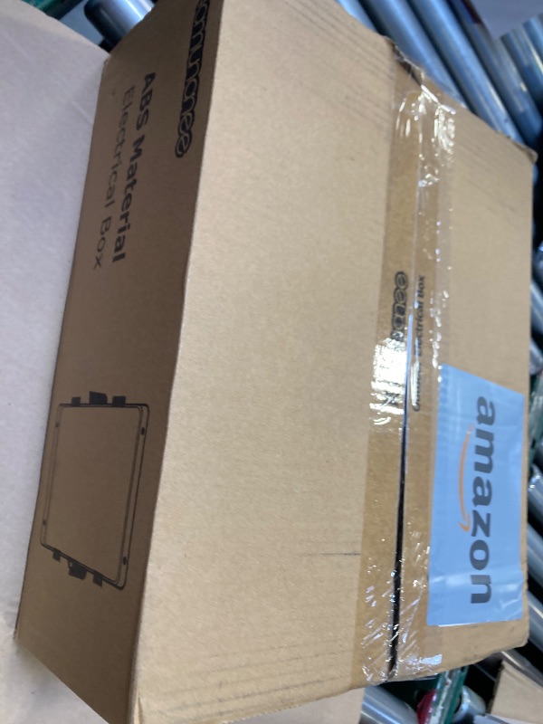 Photo 1 of Namunanee Outdoor Electrical Junction Box, ABS Water Resistant Enclosure with Internal Mounting Panel & Hinged Cover (16"H* 12"L* 5.9"W & Thermostat)