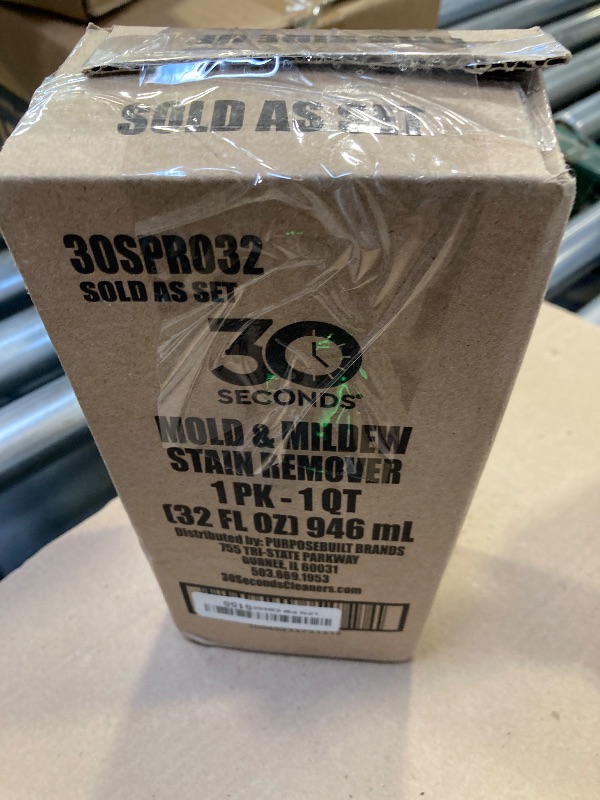 Photo 1 of 30 SECONDS Pro Mold and Mildew Stain Remover | Scrub Free | Brighter Results Instantly | Ready To Use | 32 Fl. Oz.