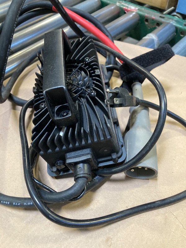 Photo 1 of YILEIDE 15 AMP 48 Volt Golf Cart Charger for Club Car with 3-Pin Round Plug, for Lead Acid Battery