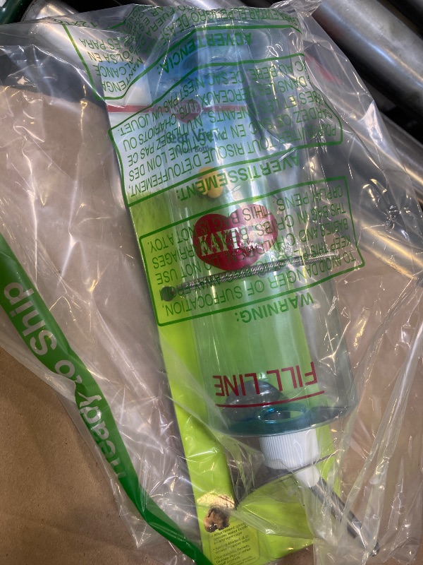 Photo 1 of Kaytee Clear View Water Bottle for Pet Rabbits, Ferrets, and Guinea Pigs, 32 oz