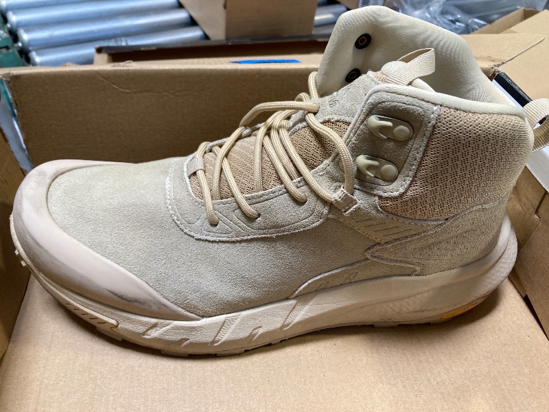 Photo 1 of size 10.5----NORTIV 8 Men's Waterproof Military Tactical Work Boots Leather Motorcycle Combat Boots Lightweight Non-Slip Hiking Boots for Men Defender,Size 10.5,Sand,SNMT246M