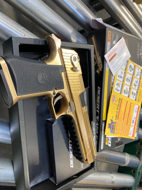 Photo 1 of TG153 Academy #17223 Desert Eagle 50 Gold Special