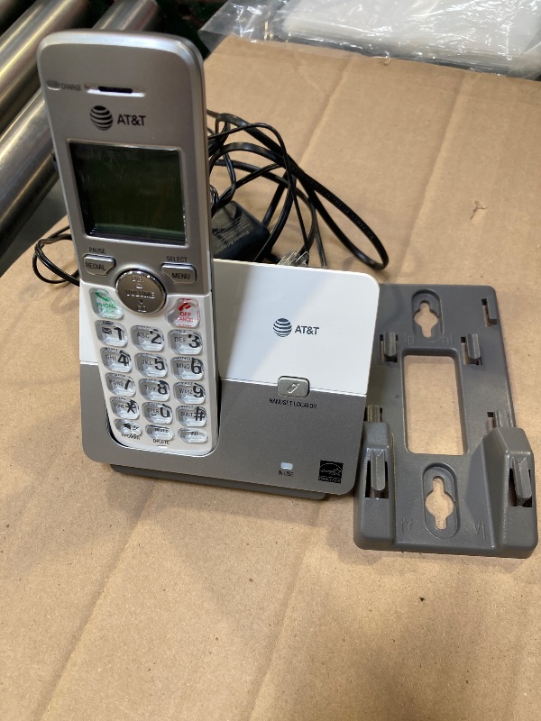 Photo 1 of AT&T EL51103 - DECT 6.0 Cordless Home Phone. Full-Duplex Handset Speakerphone, Backlit Display, Lighted Keypad, Caller ID/Call Waiting, Phonebook, Eco Mode, Voicemail Key, Quiet Mode.