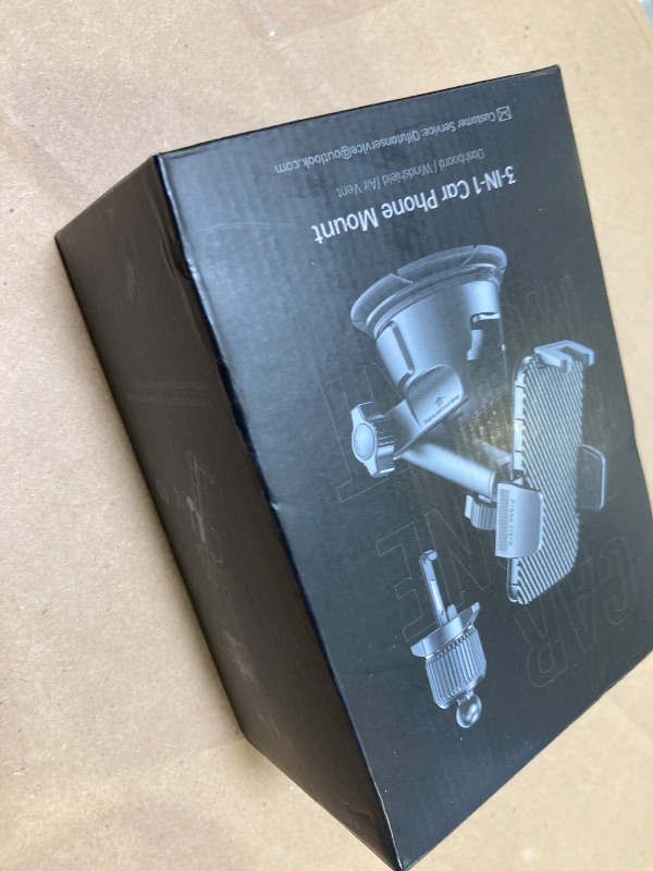 Photo 1 of Qifutan Dash Mounted Holders Phone Holders for Your Car Phone Mount for Car Windshield Dashboard Air Vent Universal Hands Free Automobile Cell Phone Holder Fit for iPhone Smartphone