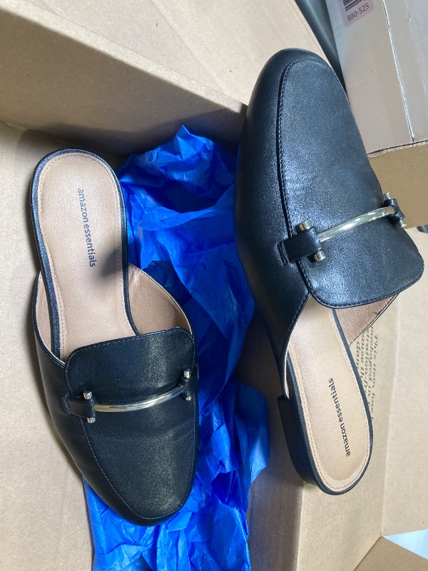 Photo 1 of Amazon Essentials Women's Buckle Mule, Black, 9
