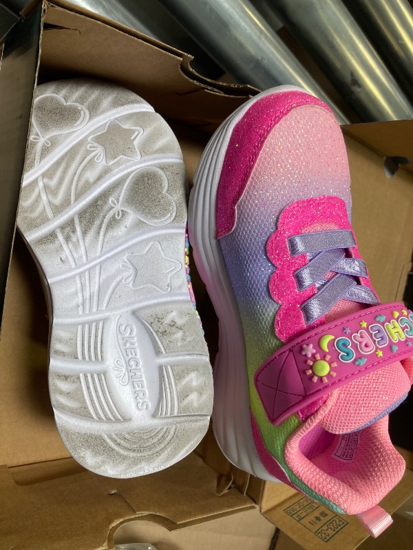 Photo 1 of Skechers Kids Kids My Dreamers-Pastel Sunset Sneaker, Pink/Multi, 10 US Unisex Toddler