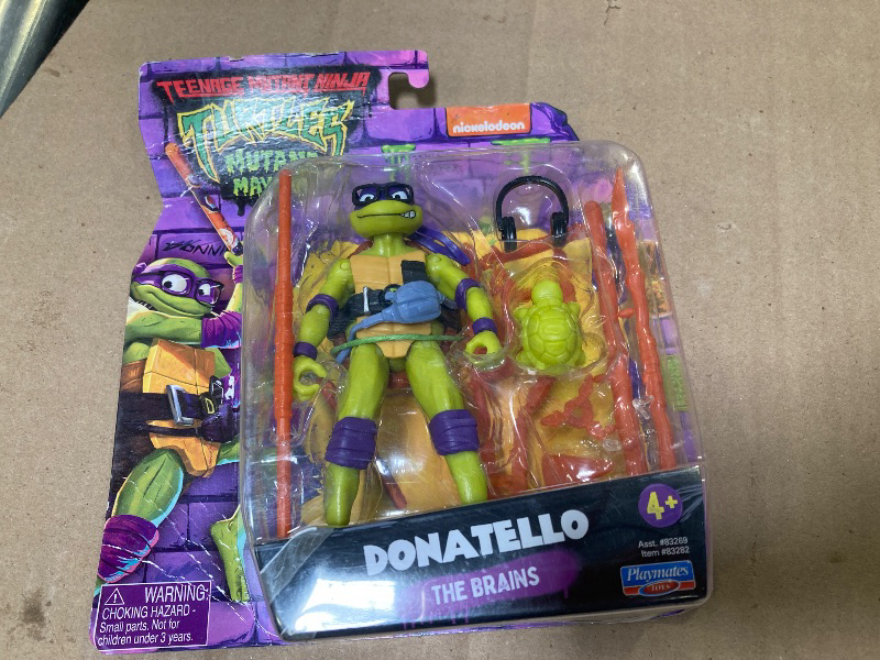 Photo 1 of Teenage Mutant Ninja Turtles: Mutant Mayhem Basic Figure Turtle Toys