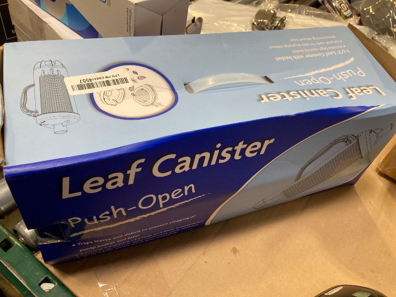 Photo 1 of in-line Swimming Pool Leaf Canister Automatic Vacuum Suction Swimming Pool Cleaners with Mesh Basket Compatible with Hayward, Zodiac Baracuda, Pentair