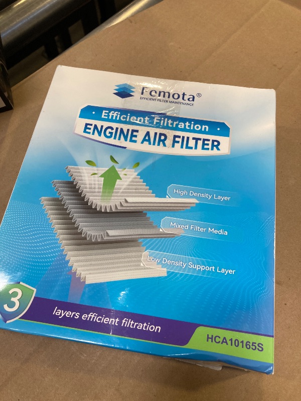 Photo 1 of Femota CA10165 Engine Air Filter Made of Three Layers Material, Replace for Honda Civic 2006-2011 L4 1.8L, OE: 17220-RNA-A00.