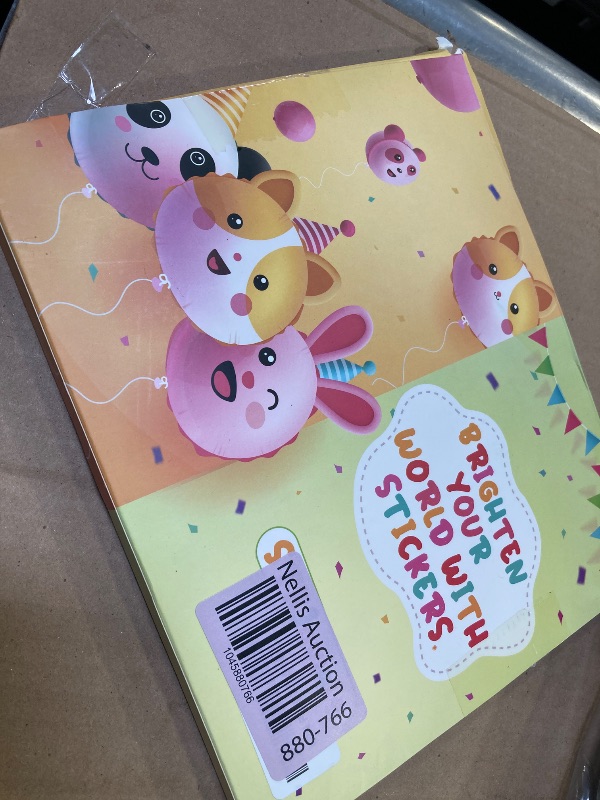 Photo 1 of STKJoviale 600PCS Cute Animal Stickers - Vinyl Kids Reward Stickers for Classroom, Waterproof for Water Bottles & More