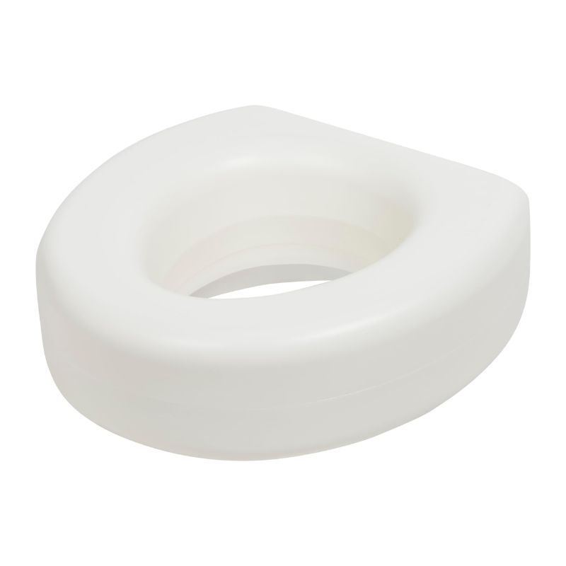 Photo 1 of AquaSense 770-610 4 Inch Portable Raised Toilet Seat Riser, Elevated Toilet Seat for Seniors