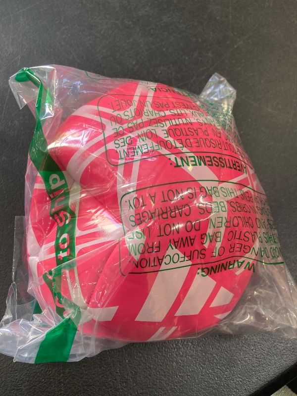 Photo 1 of adidas Unisex Starlancer Club Soocer Ball, Solar Pink/White, 3
