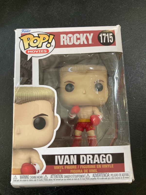 Photo 1 of Funko POP Movies: Rocky - Ivan Drago - Rocky Franchise - Collectable Vinyl Figure - Gift Idea - Official Merchandise - for Kids & Adults - Movies Fans - Model Figure for Collectors and Display