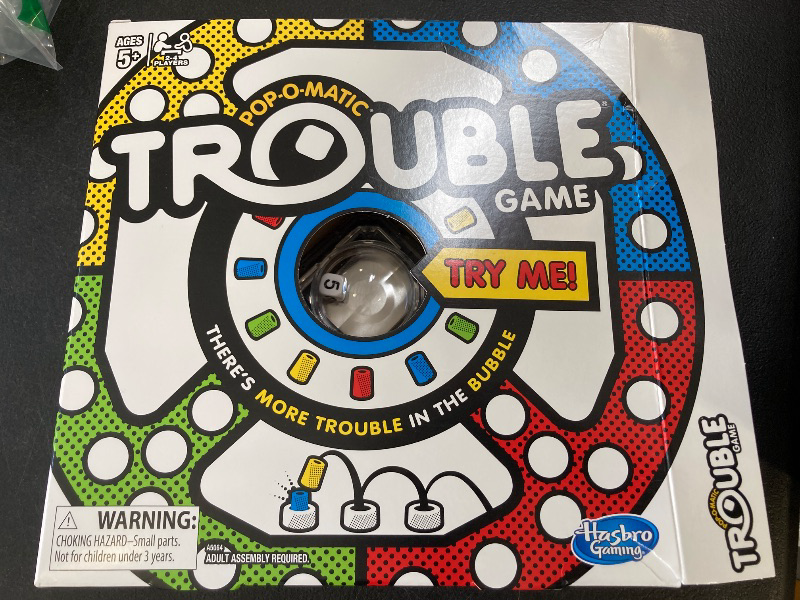 Photo 1 of Trouble Game for Kids and Adults | with Bonus Monopoly Deal