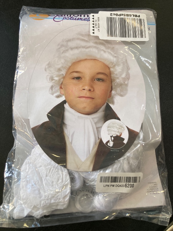 Photo 1 of California Costumes Child Colonial Man Wig Standard