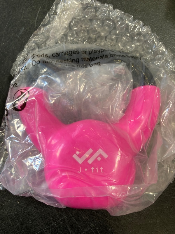 Photo 1 of JFIT Kettlebell Weights Vinyl Coated Iron, 5 LB