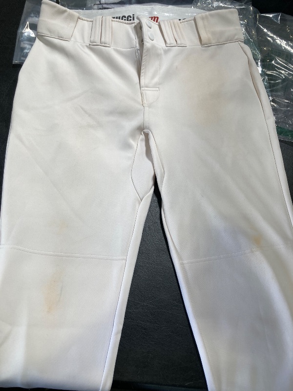 Photo 1 of Marucci Men's Standard Elite APEX Baseball Pant, White, Adult Medium