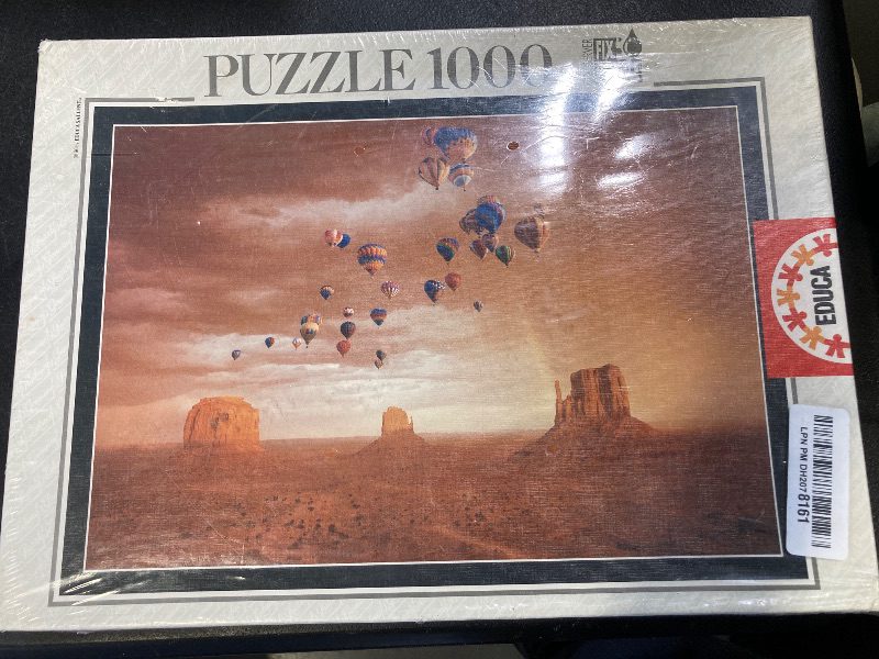 Photo 1 of 1000 Piece Puzzle Monument Valley USA 