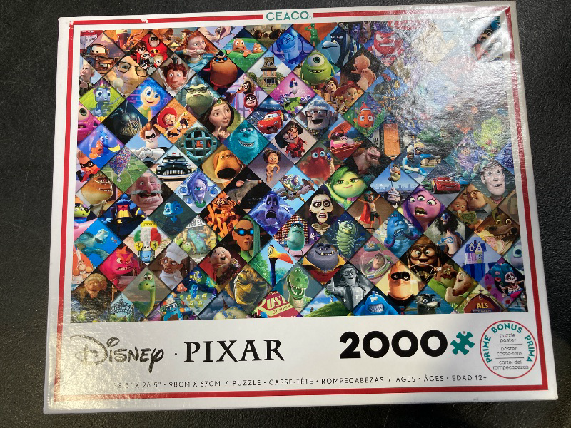 Photo 1 of Ceaco - Disney/Pixar Clips - 2000 Piece Jigsaw Puzzle , 5"