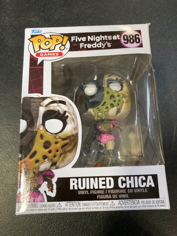 Photo 1 of Funko POP! Games: Ruin - Ruined Chica - FNAF - Collectable Vinyl Figure - Gift Idea - Official Merchandise - for Kids & Adults - Video Games Fans - Model Figure for Collectors and Display