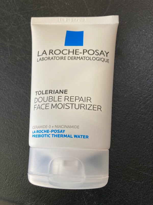Photo 1 of La Roche-Posay Toleriane Double Repair Face Moisturizer, Daily Moisturizer Face Cream with Ceramide and Niacinamide for All Skin Types, Oil Free, Fragrance Free