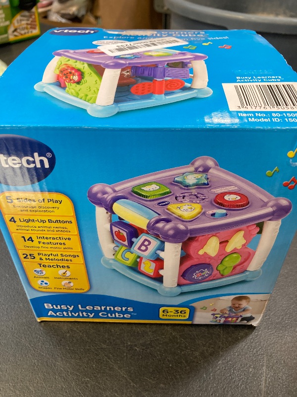 Photo 1 of VTech Busy Learners Activity Cube, Purple