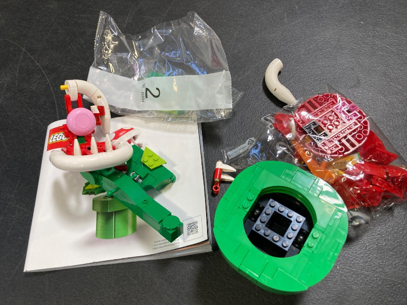 Photo 1 of LEGO Super Mario Piranha Plant, Build and Display Super Mario Brothers Collectible for Adults and Teens, Authentically Detailed Posable Figure, Birthday Gift for Gamers and Super Mario Fans, 71426