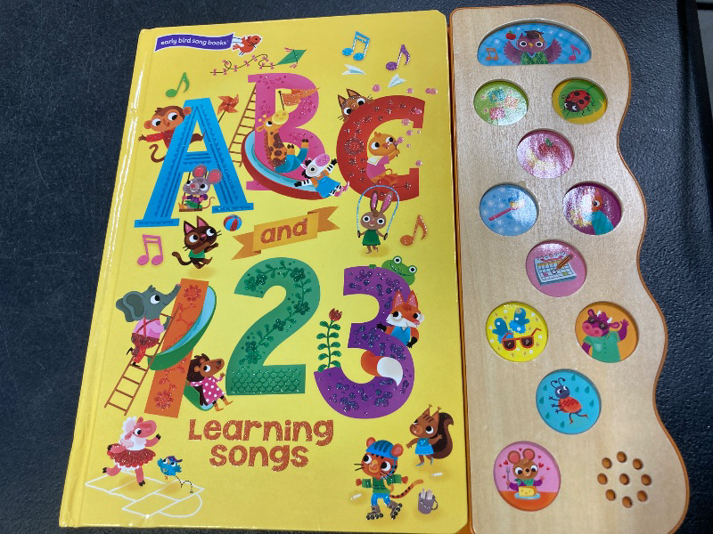 Photo 1 of ABC & 123 Learning Songs: Interactive Children's Sound Book 