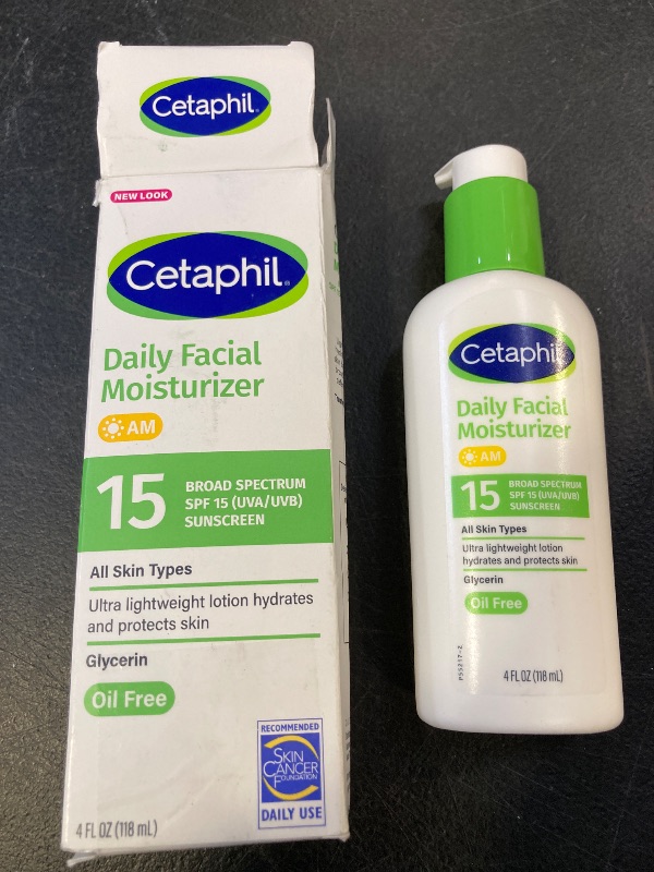 Photo 1 of Cetaphil Daily Facial Moisturizer with Broad Spectrum SPF 15, 4 fl oz