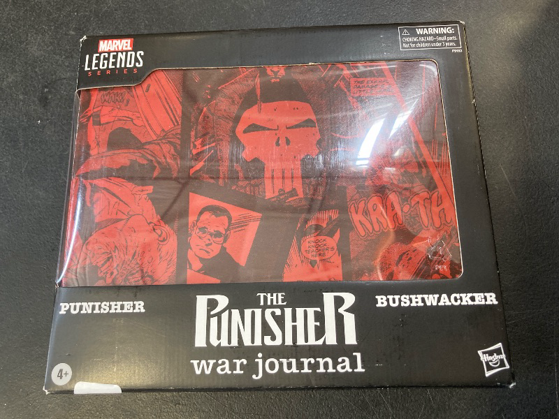 Photo 1 of Marvel Legends Series Punisher and Bushwacker, Comics Collectible 6-Inch Action Figures