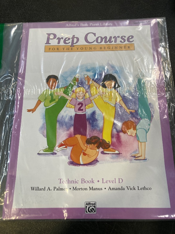 Photo 1 of Alfred's Basic Piano Prep Course Technic, Bk D: For the Young Beginner (Alfred's Basic Piano Library, Bk D)
