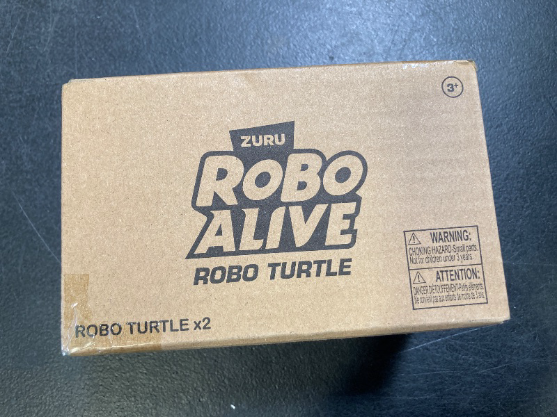 Photo 1 of ROBO ALIVE Robo Turtle Robotic Swimming Turtle (Green + Pink) by ZURU Water Activated, Comes with Batteries, Exclusive (2 Pack)
