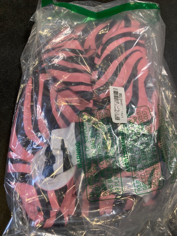 Photo 1 of WADDLE Hip Hopper Inflatable Hopping Animal Bouncer Zebra, Ages 2 and Up, Supports Up to 85 Pounds