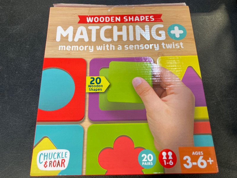 Photo 1 of Chuckle & Roar Sensory Wooden Puzzle Matching Edition