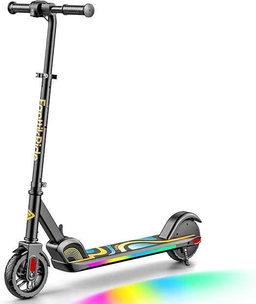 Photo 1 of Electric Scooter for Kids 8-12, Adjustable Handlebar Height for Riders