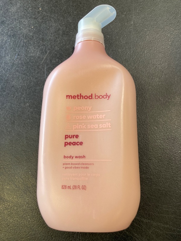 Photo 1 of Method Body Wash, Pure Peace, Paraben and Phthalate Free, Biodegradable Formula, 28 oz (Pack of 1)
