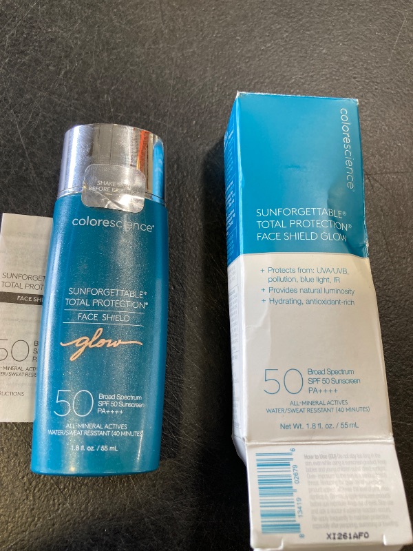 Photo 1 of Colorescience Sunforgettable Total Protection Face Shield Glow SPF 50, Glow, 1.8 Fl Oz