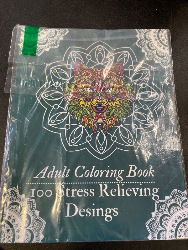 Photo 1 of Coloring Book for Adult: Adult Coloring Book, 100 Stress Relieving Desings, Amazing Patterns