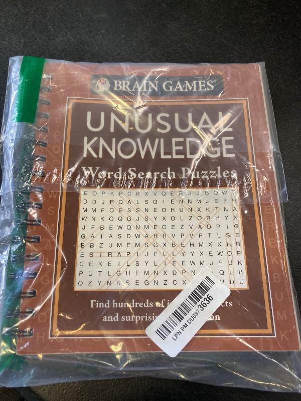 Photo 1 of Brain Games - Unusual Knowledge Word Search Puzzles