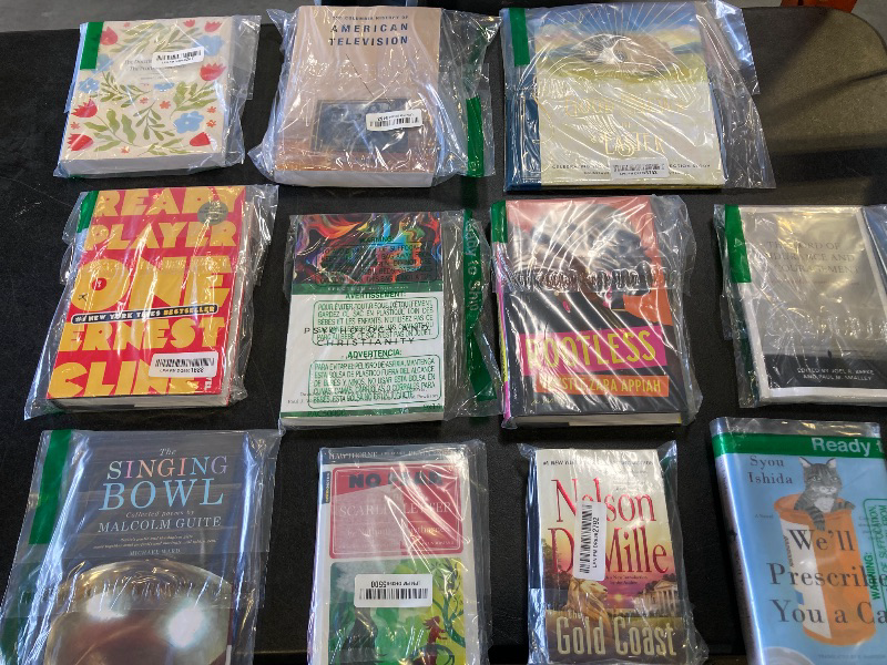 Photo 1 of Box Lot of Miscellaneous Books / Final Sale 
