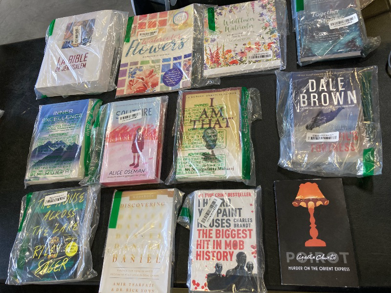Photo 1 of Box Lot of Miscellaneous Books / Final Sale 