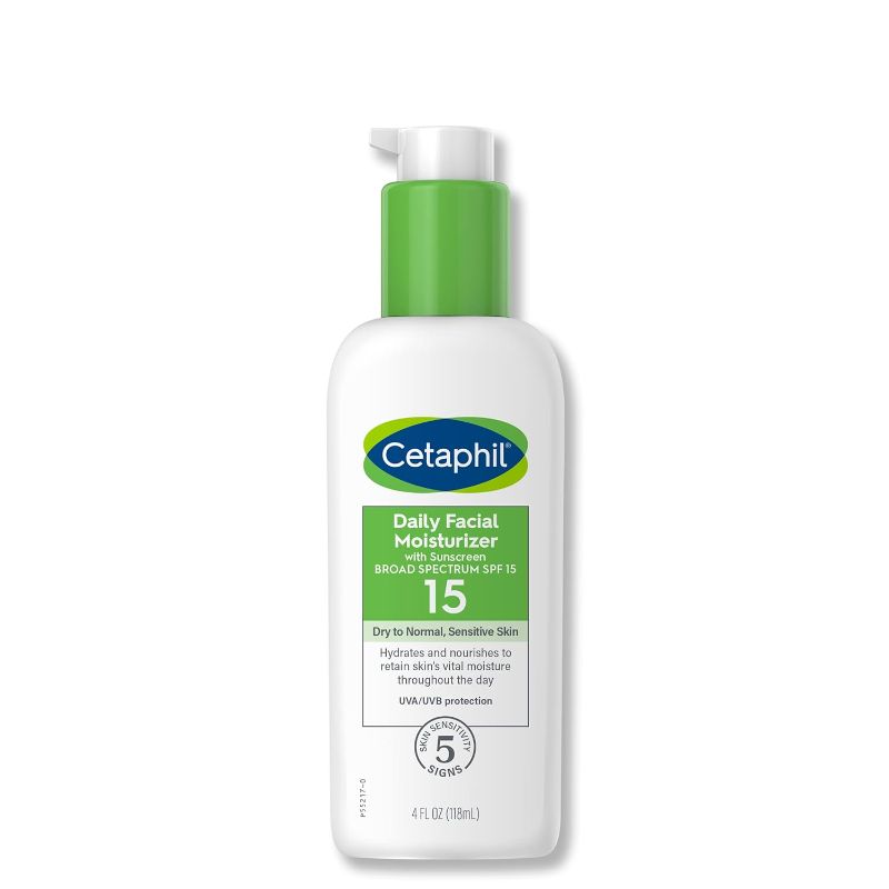 Photo 1 of Cetaphil Daily Facial Moisturizer, SPF 15, Fragrance Free, 4 Oz